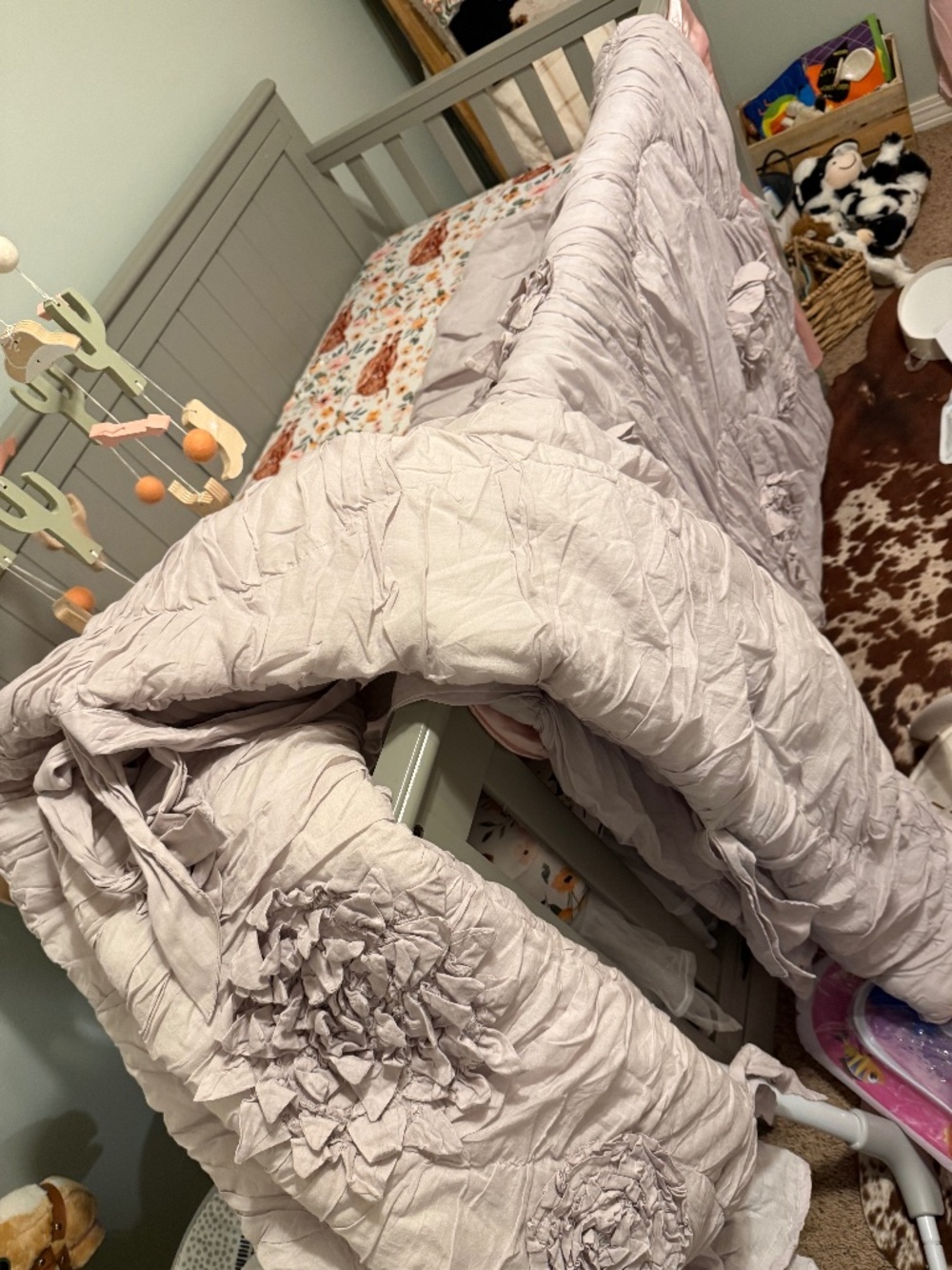 Restoration hardware crib and crib liner